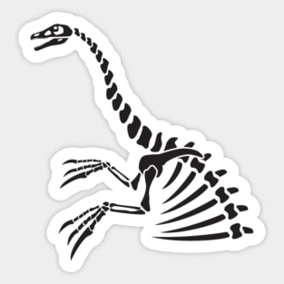 Therizinosaurus skeleton Sticker